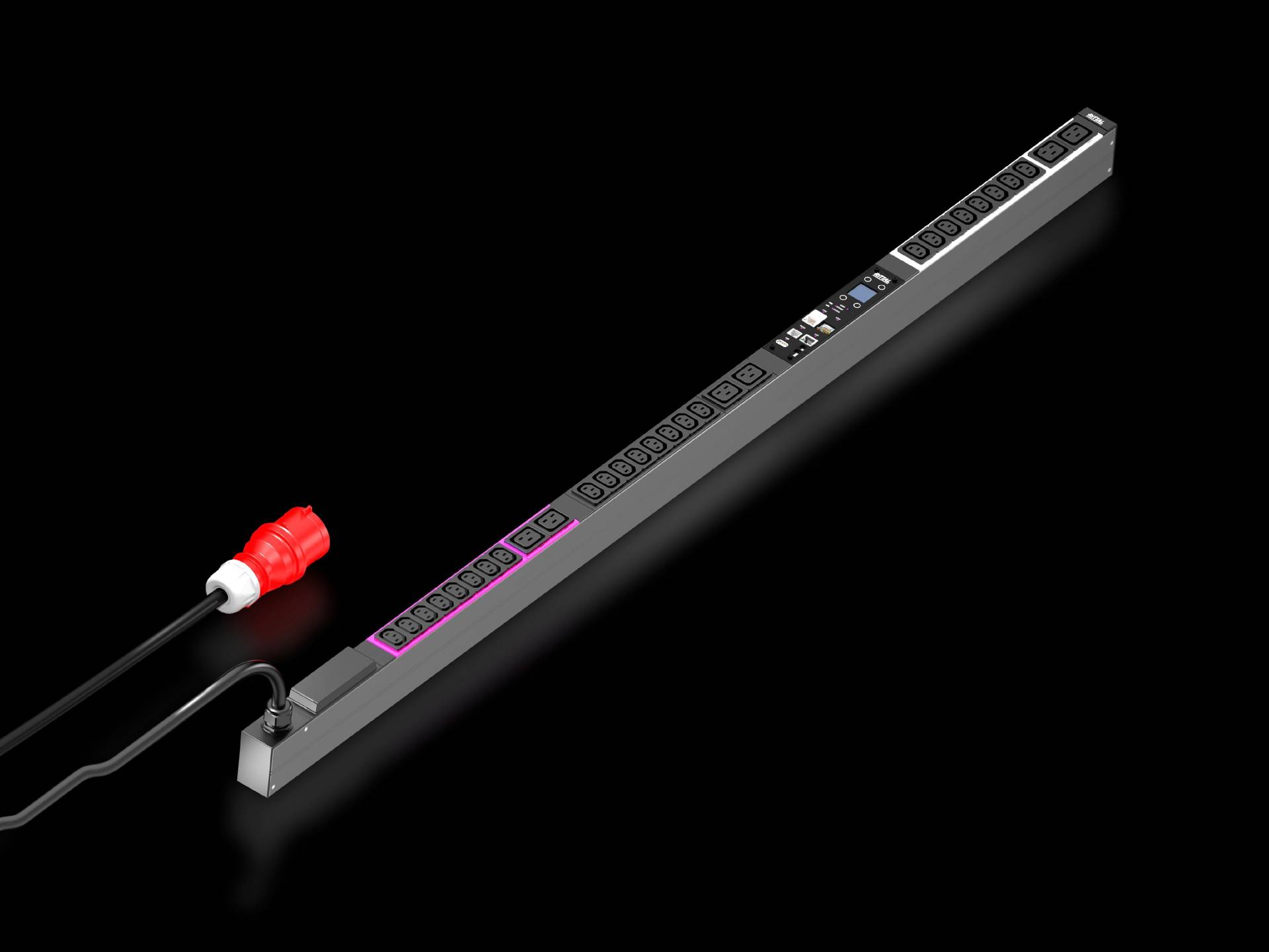 Rittal PDU metered RCM 16A/3P 24 x C13 + 6 X C19 Rittal PDU metered RCM 16A/3P 24 x C13 + 6 X C19 von Rittal