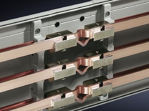 Rittal PLS Dehnverbinder SV SV 9320.060 Kupfer Passend für Sammelschiene PLS 800 (9320.060) von Rittal