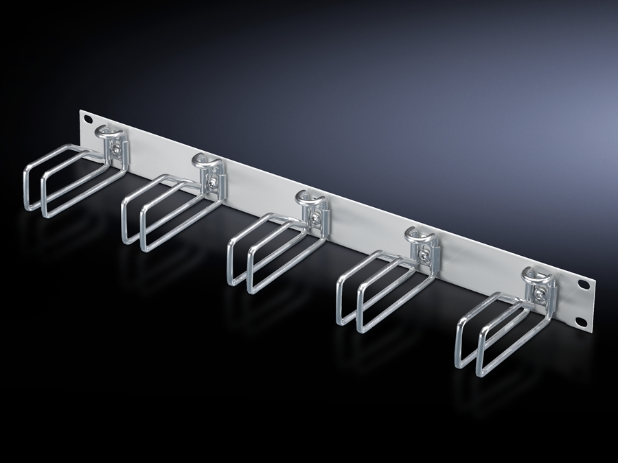 Rittal Rangierpanel 1HE HxT 43x105mm RAL 7035 Stahlbügel Rittal Rangierpanel 1HE HxT 43x105mm RAL 7035 Stahlbügel von Rittal
