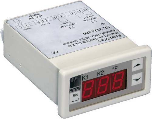 Rittal Schaltschrankheizungs-Thermostat SK 3114.200 100 V/AC, 230 V/AC, 24 V/DC, 60 V/DC 1St. von Rittal