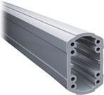 Rittal CP 120 Solid - PC-Gehäusesystem Unterstützungssektion - RAL 7035 - 1 m (6212.100) von Rittal