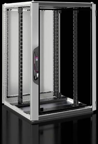 Rittal VX 5303.134 19 Zoll Netzwerkschrank (B x H x T) 800 x 1200 x 800mm 24 HE Grau, Schwarz von Rittal