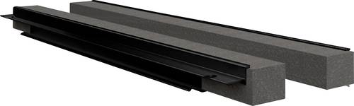 Rittal VX 8618.812 Kabeleinführungsleiste Aluminium 4St. von Rittal