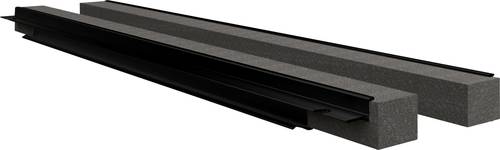 Rittal VX 8618.813 Kabeleinführungsleiste Aluminium 4St. von Rittal