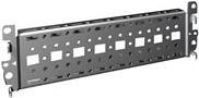 Rittal VX - Gestanzte Sektion mit Montageflanschen - galvanisiert (Packung mit 4) von Rittal