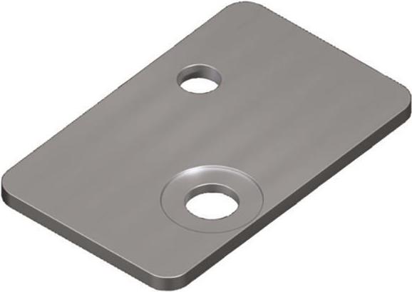 Rittal VX Sockel-Adapter VX 8660131 Stahlblech 1=4 1 (8660131) von Rittal