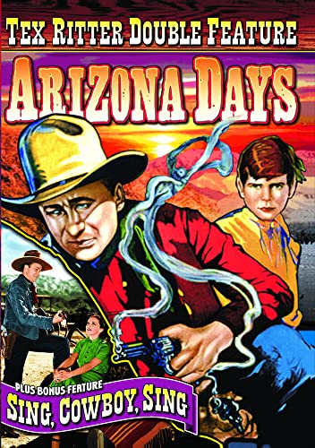 Tex Ritter Double Feature: Arizona / Sing Cowboy [DVD] [1937] [Region 1] [NTSC] von Ritter, Tex