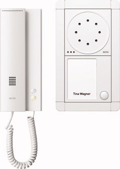 Ritto 1891170 Audio-Intercom-System Weiß (1891170) von Ritto