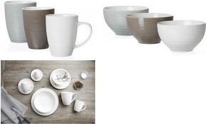 Ritzenhoff & Breker Kaffeebecher SUOMI, taupe, 0,31 l aus Porzellan, spülmaschinenfest, Höhe: 100 mm - 1 Stück (059281) von Ritzenhoff & Breker