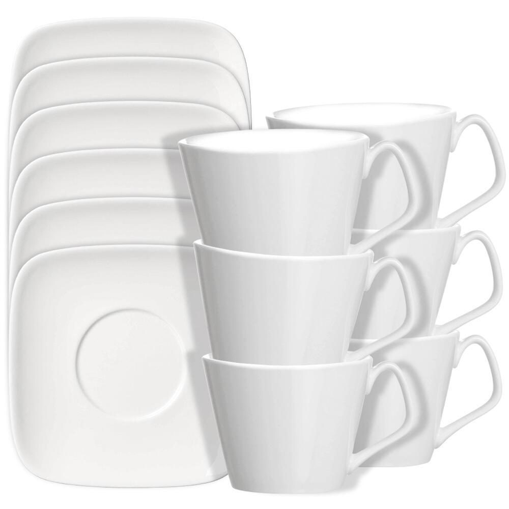 Ritzenhoff & Breker Kaffeetassen-Set 12 cm x 12 cm 180,0 ml weiß von Ritzenhoff & Breker