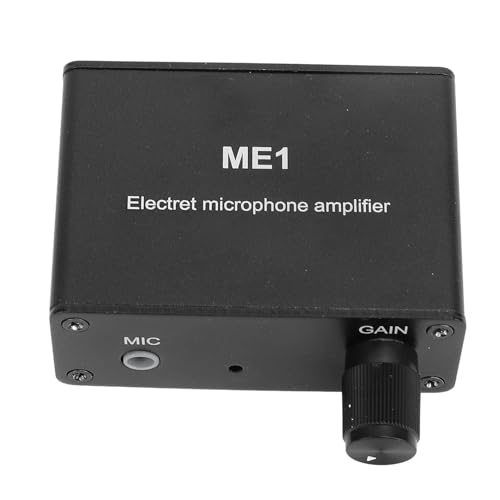Einstellbarer Verstärkungselektretmikrofon -AMP -Kondensator -Mikrofon -Kopfhörer -Schallvorverstärker für die Audio -Aufnahmeberechnung Studio Aluminiumlegierung Einstellbarer Verstärkungselektretmikrofon -AMP -Kondensator -Mikrofon -Kopfhörer -Schallvorverstärker für die Audio -Aufnahmeberechnung Studio Aluminiumlegierung von Riuulity
