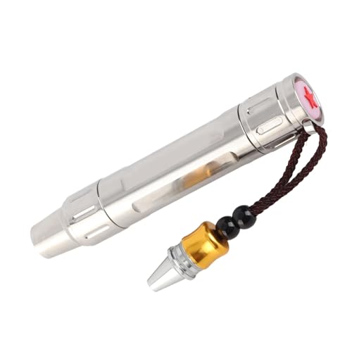 Identifikation Portable LED -Taschenlampe für Juwelier Im Innen- und Außenbereich, Aluminiumlegierung Mini -Taschenlampe für Enthusiasten und Juweliere (gelbes Licht) von Riuulity
