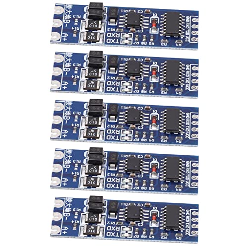 TTL-zu-RS485-Konvertermodul, 5 Stück, Adapterplatine, Mikrocontroller-Platine, Konvertierungsplatine, Konverterplatine, Adapter, LED-Segmentanzeigen von Riuulity