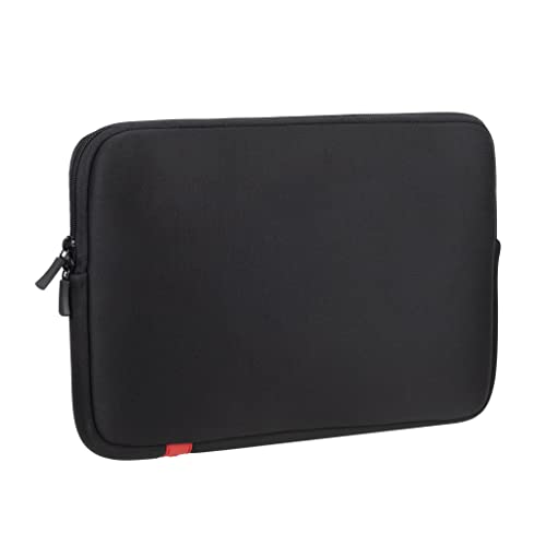 RIVACASE 5123 Laptop Hülle bis 13.3", Laptoptasche für iPad Pro 12.9/ MacBook Air und Pro 13, Ultraleicht und wasserabweisend, kompakte Aktentasche, stoßfeste Schutzhülle mit Ecken- und Kantenschutz von Rivacase