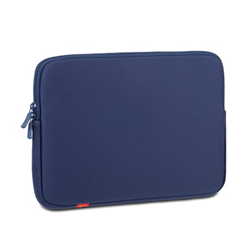 RIVACASE 5123 Laptop Hülle bis 13.3", Laptoptasche für iPad Pro 12.9/ MacBook Air und Pro 13, Ultraleicht und wasserabweisend, kompakte Aktentasche, stoßfeste Schutzhülle mit Ecken- und Kantenschutz von Rivacase