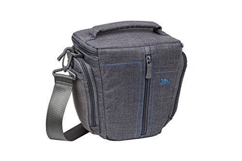 RIVACASE DSLR Spiegelreflex Colttasche - Moderne Tasche aus wasserdichten Segeltuch und hohen Tragekomfort - Grau RIVACASE DSLR Spiegelreflex Colttasche - Moderne Tasche aus wasserdichten Segeltuch und hohen Tragekomfort - Grau von Rivacase