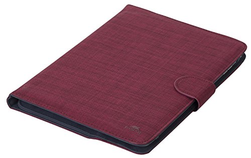 RIVACASE Schutzhülle für Tablets bis 10.1“ - Universal Case mit Standfunktion und seitlichen Aufprallschutz - Rot von Rivacase