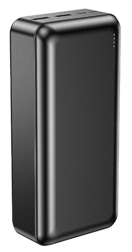 RIVACASE VA2103 Powerbank 30000 mAh, Externer Akku mit hoher Ladekapazität, Typ-C Eingang/Ausgang, 2 Eingänge und 3 Ausgänge, QC/PD 22,5W tragbares Ladegerät kompatibel mit iPhone, Samsung, iPad u.a. RIVACASE VA2103 Powerbank 30000 mAh, Externer Akku mit hoher Ladekapazität, Typ-C Eingang/Ausgang, 2 Eingänge und 3 Ausgänge, QC/PD 22,5W tragbares Ladegerät kompatibel mit iPhone, Samsung, iPad u.a. von Rivacase