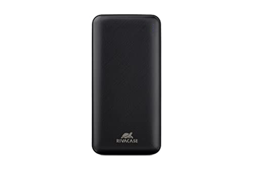 RIVACASE VA2120 Powerbank 20000mAh, Externer Akku mit starker Leistung, Kabelloses Ladegerät Typ-C Eingang/Ausgang, 2 Eingängen und 2 Ausgängen, Kompatibel mit iPhone, Samsung, Huawei u. a. von Rivacase