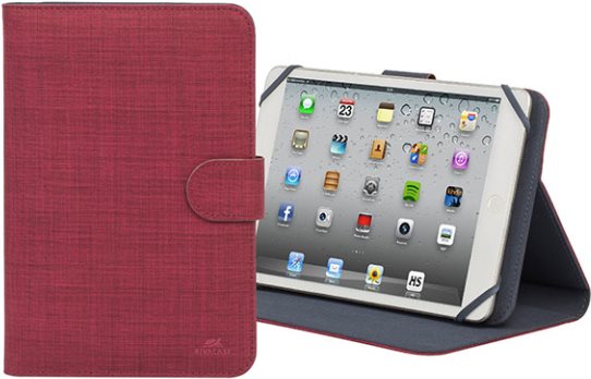 Riva Case Biscayne 3317 Universal - Flip-Hülle für Tablet - Polyester - Rot Riva Case Biscayne 3317 Universal - Flip-Hülle für Tablet - Polyester - Rot von Rivacase