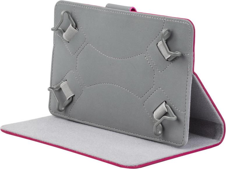 Riva Case Orly 3017 - Flip-Hülle für Tablet - Polyurethan-Kunstleder - pink von Rivacase
