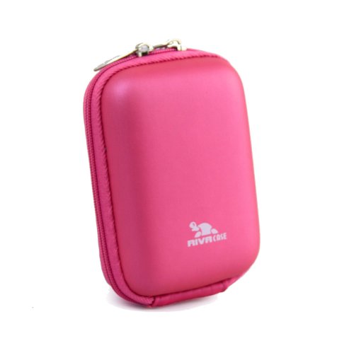 RivaCase 7103 (PU) Hardcase für Digitalkamera rosa/Baby pink von Rivacase