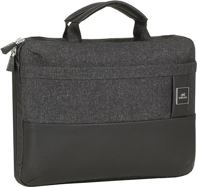 Rivacase 8823 Notebooktasche 33,8 cm (13.3 ) Aktenkoffer Schwarz (8823 BLACK MELANGE) von Rivacase