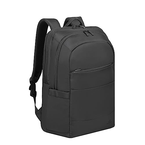 Rivacase Laptop Rucksack 22L bis 17,3 Zoll – 32 x 46,5 x 16 cm – wasserabweisender moderner Tagesrucksack für Männer und Frauen – Urban Backpack für Business, Reisen, Sport, Uni, Schule von Rivacase