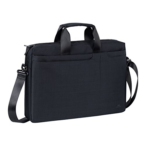 Rivacase Notebooktasche 13.3-17,3 Zoll – Gepolsterte Laptoptasche mit viel Platz für Zubehör, kompakte Umhängetasche für Damen und Herren wasserabweisend (Schwarz, 15,6 Zoll) Rivacase Notebooktasche 13.3-17,3 Zoll – Gepolsterte Laptoptasche mit viel Platz für Zubehör, kompakte Umhängetasche für Damen und Herren wasserabweisend (Schwarz, 15,6 Zoll) von Rivacase