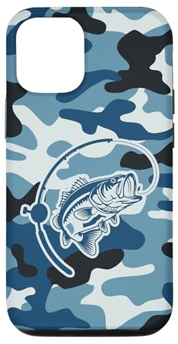 Bold Camouflage für Angler und Flussfischer Camo Angeln Hülle für iPhone 12/12 Pro von River Bass Fishing Camo for Anglers Fishing Lovers