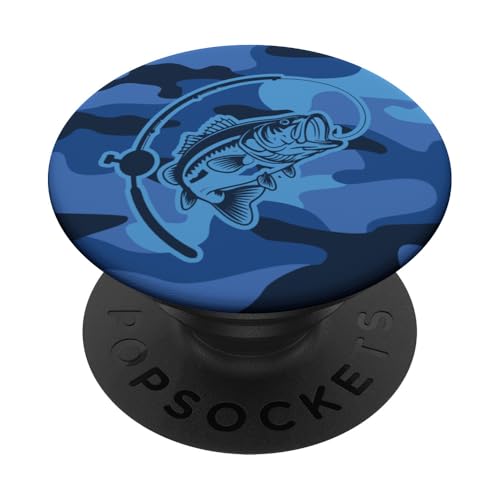 Camo Bass Angelbekleidung für See- und Flussangel-Liebhaber PopSockets Klebender PopGrip Camo Bass Angelbekleidung für See- und Flussangel-Liebhaber PopSockets Klebender PopGrip von River Bass Fishing Camo for Anglers Fishing Lovers