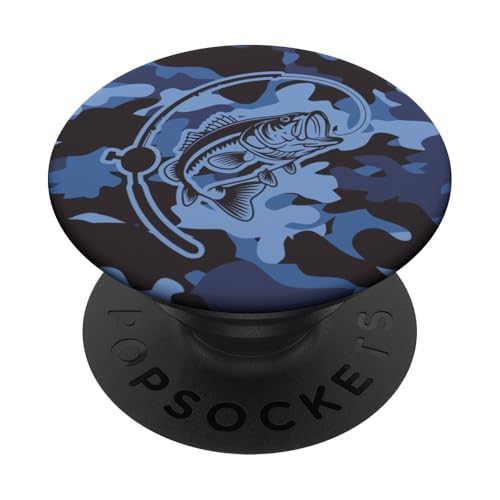 Camouflage-Ausrüstung für River Angler Bass Fisherman Camo Angeln PopSockets Klebender PopGrip Camouflage-Ausrüstung für River Angler Bass Fisherman Camo Angeln PopSockets Klebender PopGrip von River Bass Fishing Camo for Anglers Fishing Lovers