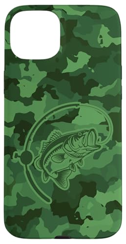 Camouflage-Bass-Stil für Angler und Angler, Camouflage-Angeln Hülle für iPhone 15 Plus Camouflage-Bass-Stil für Angler und Angler, Camouflage-Angeln Hülle für iPhone 15 Plus von River Bass Fishing Camo for Anglers Fishing Lovers