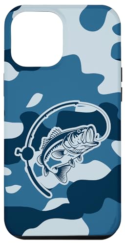 Camouflage-Bass-Stil für Flussfischer-Liebhaber, Camouflage-Angeln Hülle für iPhone 12 Pro Max von River Bass Fishing Camo for Anglers Fishing Lovers