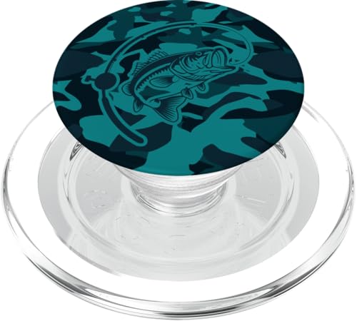 Camouflage für Angler, die Flussbarsch lieben, Camo Angeln PopSockets PopGrip für MagSafe Camouflage für Angler, die Flussbarsch lieben, Camo Angeln PopSockets PopGrip für MagSafe von River Bass Fishing Camo for Anglers Fishing Lovers