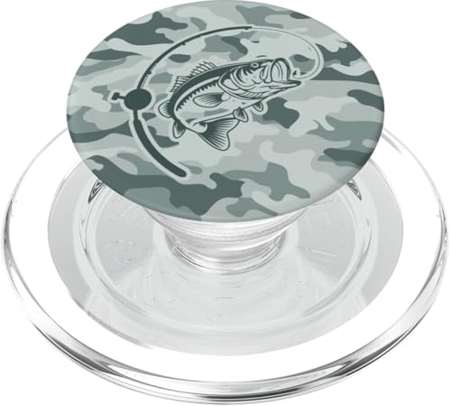 Camouflage für Angler, die Flussbarsch lieben, Camo Angeln PopSockets PopGrip für MagSafe Camouflage für Angler, die Flussbarsch lieben, Camo Angeln PopSockets PopGrip für MagSafe von River Bass Fishing Camo for Anglers Fishing Lovers