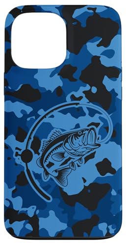 Camouflage für Flussangler und Barschangler, Camouflage-Angeln Hülle für iPhone 13 Pro Max von River Bass Fishing Camo for Anglers Fishing Lovers