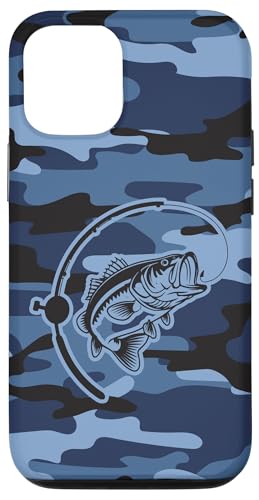 River Bass Adventure für Angler und Naturfans Angeln Cam Hülle für iPhone 12/12 Pro von River Bass Fishing Camo for Anglers Fishing Lovers