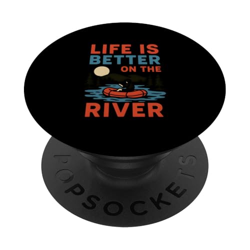 Floattrip Auf dem Fluss ist das Leben besser — Spaß für Frauen PopSockets Klebender PopGrip Floattrip Auf dem Fluss ist das Leben besser — Spaß für Frauen PopSockets Klebender PopGrip von River Rendezvous - Float Trips and Lake Life