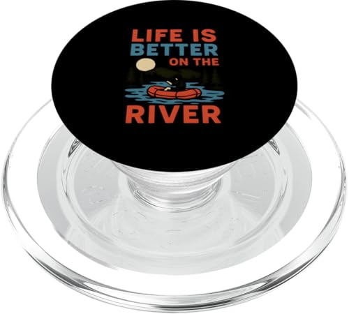 Floattrip Auf dem Fluss ist das Leben besser — Spaß für Frauen PopSockets PopGrip für MagSafe Floattrip Auf dem Fluss ist das Leben besser — Spaß für Frauen PopSockets PopGrip für MagSafe von River Rendezvous - Float Trips and Lake Life