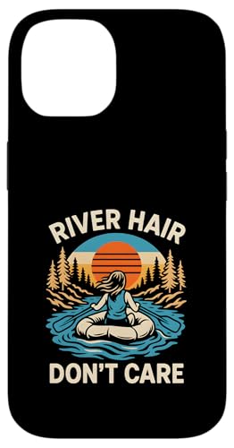 River Float Trip Hair Don't Care Vintage Damen Hülle für iPhone 14 River Float Trip Hair Don't Care Vintage Damen Hülle für iPhone 14 von River Rendezvous - Float Trips and Lake Life