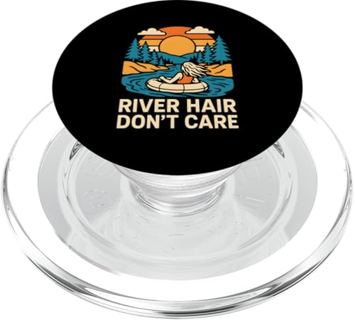 River Float Trip Hair Don't Care Vintage Damen PopSockets PopGrip für MagSafe River Float Trip Hair Don't Care Vintage Damen PopSockets PopGrip für MagSafe von River Rendezvous - Float Trips and Lake Life