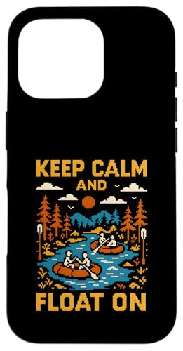 River Float Trip Keep Calm Vintage Damen Hülle für iPhone 16 Pro River Float Trip Keep Calm Vintage Damen Hülle für iPhone 16 Pro von River Rendezvous - Float Trips and Lake Life