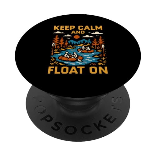 River Float Trip Keep Calm Vintage Damen PopSockets Klebender PopGrip River Float Trip Keep Calm Vintage Damen PopSockets Klebender PopGrip von River Rendezvous - Float Trips and Lake Life