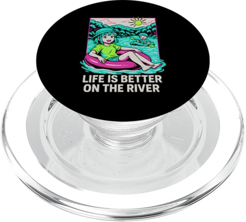 River Float Trip Life Better Vintage Damen Sommer PopSockets PopGrip für MagSafe River Float Trip Life Better Vintage Damen Sommer PopSockets PopGrip für MagSafe von River Rendezvous - Float Trips and Lake Life