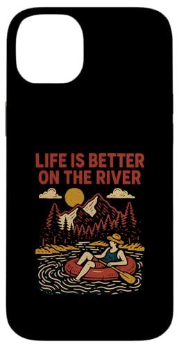 River Float Trip Life is Better Vintage Damen Sommer Top Hülle für iPhone 14 Plus River Float Trip Life is Better Vintage Damen Sommer Top Hülle für iPhone 14 Plus von River Rendezvous - Float Trips and Lake Life