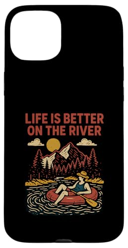 River Float Trip Life is Better Vintage Damen Sommer Top Hülle für iPhone 15 Plus River Float Trip Life is Better Vintage Damen Sommer Top Hülle für iPhone 15 Plus von River Rendezvous - Float Trips and Lake Life