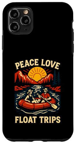 River Float Trip Peace Love Vintage Damen Hülle für iPhone 11 Pro Max River Float Trip Peace Love Vintage Damen Hülle für iPhone 11 Pro Max von River Rendezvous - Float Trips and Lake Life