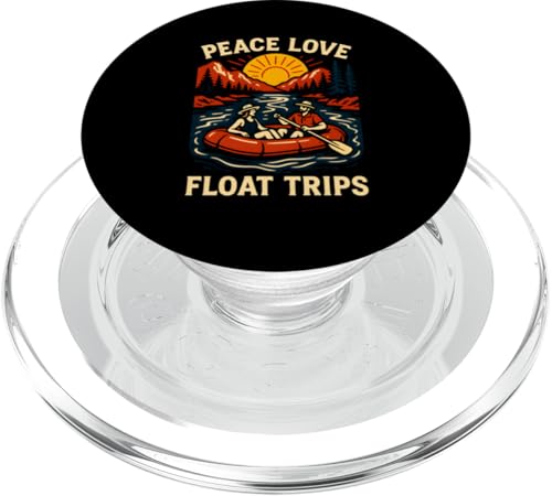 River Float Trip Peace Love Vintage Damen PopSockets PopGrip für MagSafe River Float Trip Peace Love Vintage Damen PopSockets PopGrip für MagSafe von River Rendezvous - Float Trips and Lake Life