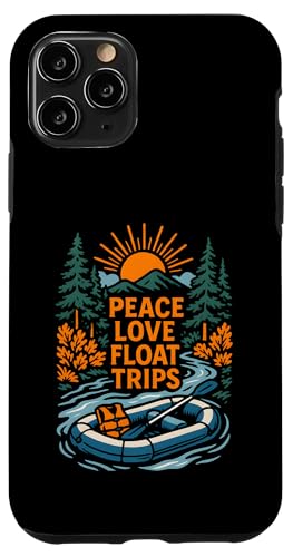 River Float Trip Peace Love Vintage Damen River Life Hülle für iPhone 11 Pro River Float Trip Peace Love Vintage Damen River Life Hülle für iPhone 11 Pro von River Rendezvous - Float Trips and Lake Life